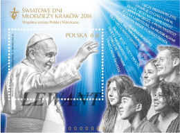 2016.05.10. World Youth Day 2016 Krakow - Block  MNH - Nuevos