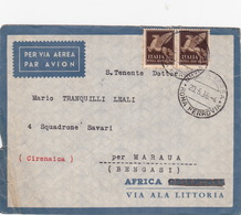 Brief In Die Cirenaica (br4401) - Storia Postale (Posta Aerea)