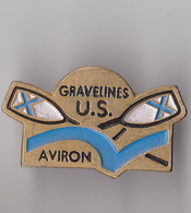 PIN'S THEME SPORT AVIRON CLUB DE GRAVELINES DANS LE NORD - Aviron