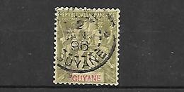 Guyane  1892  Cat Yt  N°  42  Oblitéré - Oblitérés