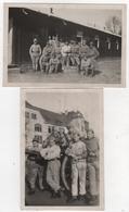 Lot De 2 Photo Militaria 28ème RAD Radio Transmissions TSF Griesheim - Regimente