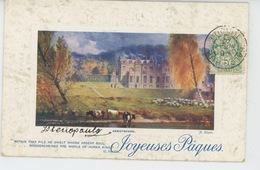 ROYAUME UNI - SCOTLAND - ABBOTSFORD (embossed Postcard) - RAPHAEL TUCK "SCOTT'S COUNTRY " - Roxburghshire