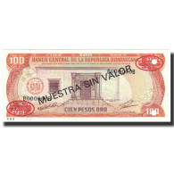 Billet, Dominican Republic, 100 Pesos Oro, 1991, 1991, Specimen, KM:136s1, NEUF - Dominicaanse Republiek