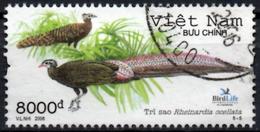 VIETNAM 2006 Used Crested Argus - Rheinardia Ocellata - Birds Pheasant Pheasants Vögel Aves - Peacocks