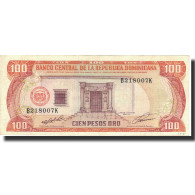 Billet, Dominican Republic, 100 Pesos Oro, 1991, 1991, KM:136a, SPL - República Dominicana