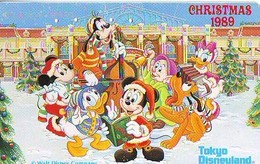 Télécarte Japon * 110-78383 * DISNEY * NOEL  * CHRISTMAS (6355) Japan Phonecard - Disney