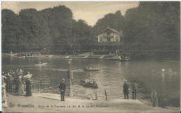 Bruxelles - Brussel - Bois De La Cambre. Le Lac Et Le Chalet Robinson  - Ern. Thill Serie 1 N° 136 - 1920 - Forêts, Parcs, Jardins