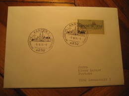 XANTEN 1976 Windmill Cancel Cover GERMANY Mill Mills Moulin A Vent Moulins - Windmills