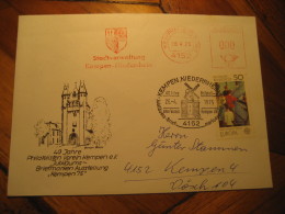 KEMPEN 1975 Windmill Cancel Cover GERMANY Mill Mills Moulin A Vent Moulins - Windmills
