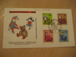 Puppe Yvert 297/30 BERLIN 1968 FDC Cancel Cover GERMANY Doll Dolls Poupee Poupees - Poppen