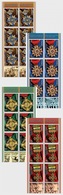 Romania 2018 / Medals And Decorations / Set 4 MS With Labels - Nuovi