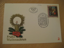 Yvert 1772 Weihnachten WIEN 1988 FDC Cancel Cover AUSTRIA Christmas Noel Navidad Religion - Navidad