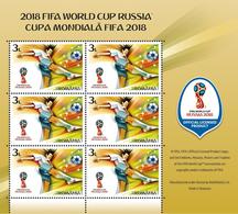Romania 2018 / World Championship Rusia 2018 / Set 4 MS - Unused Stamps