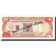 Billet, Dominican Republic, 100 Pesos Oro, 1991, 1991, Specimen, KM:136s1, NEUF - Repubblica Dominicana