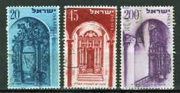 Israel Set Of Stamps From 1953 To Celebrate The Jewish New Year. - Ungebraucht (ohne Tabs)