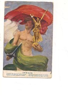 M5806 Illustratori Monestier La Vittoria Grande Guerra Patriottica 1916 Viaggiata 1^ WW - Monestier, C.