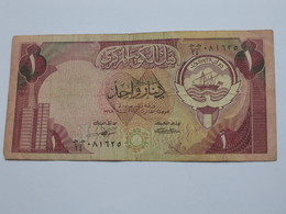 Koweit - 1 - One Dinar 1980-1991 -  Central Bank Of Kuwait  ***** EN ACHAT IMMEDIAT ***** - Kuwait