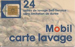 CARTEµ-PUCE-SO3--LAVAGE-MOBIL-24-UNITES-TBE - Car Wash Cards