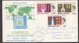 1966 UNESCO 20th Ann Omnibus Issue Addressed FDC - 1963-1973 Interne Autonomie