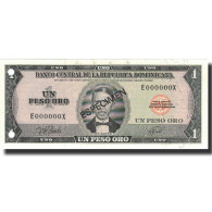 Billet, Dominican Republic, 1 Peso Oro, 1978, 1978, Specimen, KM:116s, NEUF - Dominicana