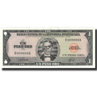 Billet, Dominican Republic, 1 Peso Oro, 1978, 1978, Specimen, KM:116s, NEUF - Dominikanische Rep.