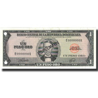 Billet, Dominican Republic, 1 Peso Oro, 1978, 1978, Specimen, KM:116s, NEUF - Repubblica Dominicana