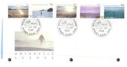 (876) Australia FDC Cover - AAT - 1987 (3 Punch Holes Bottom Of Covers? ) - FDC