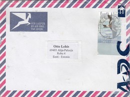 GOOD SOUTH AFRICA Postal Cover To ESTONIA 2015 - Good Stamped: Bird - Brieven En Documenten