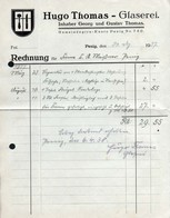 3527 - Penig - Hugo Thomas Glaserei - Rechnung 1937 - 1900 – 1949