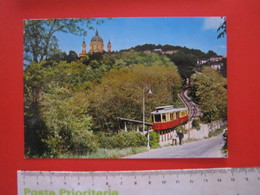 CA12 ITALIA CARTOLINA VG. 1984 TORINO LA FUNICOLARE PER SUPERGA TRENO TRAM TRAMWAY - Transportes