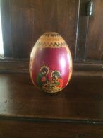 Uovo Da Collezione Di Pasqua Icona Madonna Dipinto A Mano Su Legno Idea Regalo - Uova