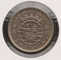 Moeda Macau/Portugal - Coin Macao 1 Pataca 1980 - BELA (Soberba) - Macau