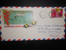 Polynesie Française Lettre De Fare 2004 Pour Gentilly - Storia Postale