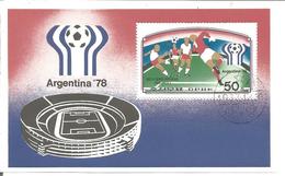 Football > Coupe Du Monde > 1978 – Argentine Bloc Feuillet - 1978 – Argentina