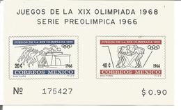 Jeux Olympiques > Ete 1968: Mexico Lot De 7 Blocs Feuillets - Zomer 1968: Mexico-City