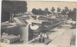 21  Venarey Les Laumes  Le Port Du Canal  Peniches - Venarey Les Laumes