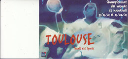 Championnat Du Monde De Handball  2001 Toulouse - Handbal