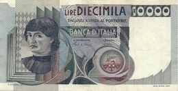 N.  1  Banconota Da  Lire 10.000   -  RITRATTO DI GENTILUOMO  -  Anno 1980 - Stock 106 - 10000 Lire