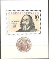 Mint S/S J.A. Komensky Pedagogue 1992  From Czechoslovakia - Singers