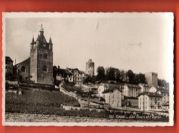 DA06-26  Orbe  Les Tours Et L'Eglise, Vignes. Circulé Timbre Manque - Orbe