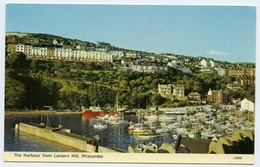 ILFRACOMBE : THE HARBOUR FROM LANTERN HILL - Ilfracombe