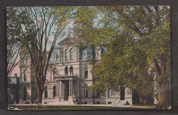 View Of The Parliament Building - Frederickton NB - Used 1907 - Corner Wear - Fredericton