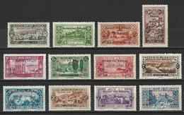 Grand Liban Yv. 63-74, Mi 79-90 */** - Unused Stamps