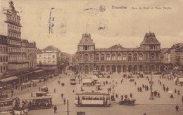 Brussel, Bruxelles, Gare Du Nord Et Place Rogier, Tram, Tramway (pk46904) - Schienenverkehr - Bahnhöfe