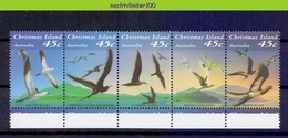 Mwe2605 FAUNA VOGELS BOOBY NODDY FRIGATEBIRD BIRDS VÖGEL AVES OISEAUX CHRISTMAS ISLAND 1993 PF/MNH - Albatros