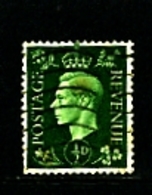 GREAT BRITAIN - 1937  KGVI  1/2d DARK COLOURS  WMK SIDEWAYS  FINE USED - Used Stamps