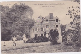 Cpa -35-quebriac-chateau De La Motte Aux Rochers-personnages-edi V D N °98 - Other & Unclassified