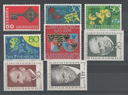 Liechtenstein 1968 - Annata 8 V.      (g5297) - Annate Complete