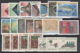 Liechtenstein 1987 - Annata 21 V.      (g5307) - Full Years