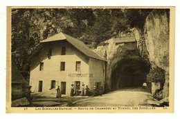 Cpa N° 17 LES ECHELLES Route De Chambéry Et Tunnel Des Echelles - Les Echelles